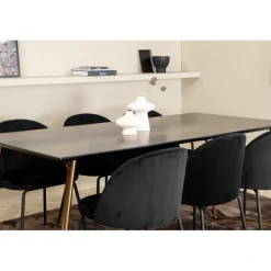 Petra t Spisebordssæt - Sort