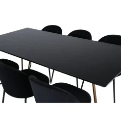 Petra t Spisebordssæt - Sort