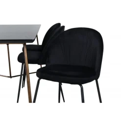 Petra t Spisebordssæt - Sort