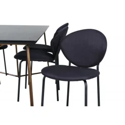 Petra t Spisebordssæt - Sort