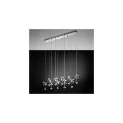 PIANOPOLI LANGBORD L 870 MM KROM/KRYSTAL