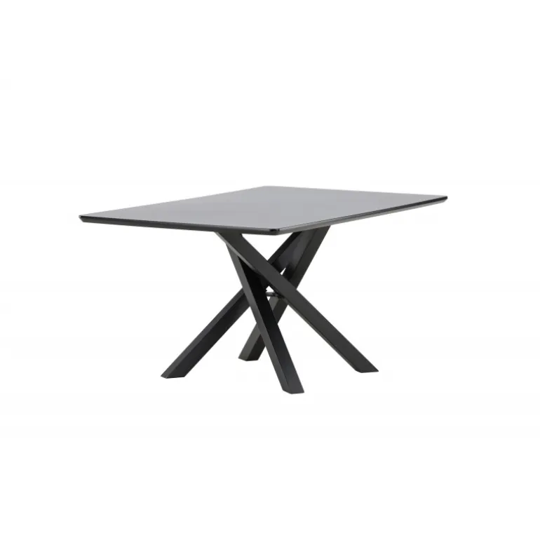 Piazza Sofabord 100x60cm - Sort