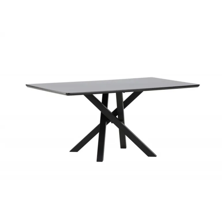 Piazza Sofabord 100x60cm - Sort