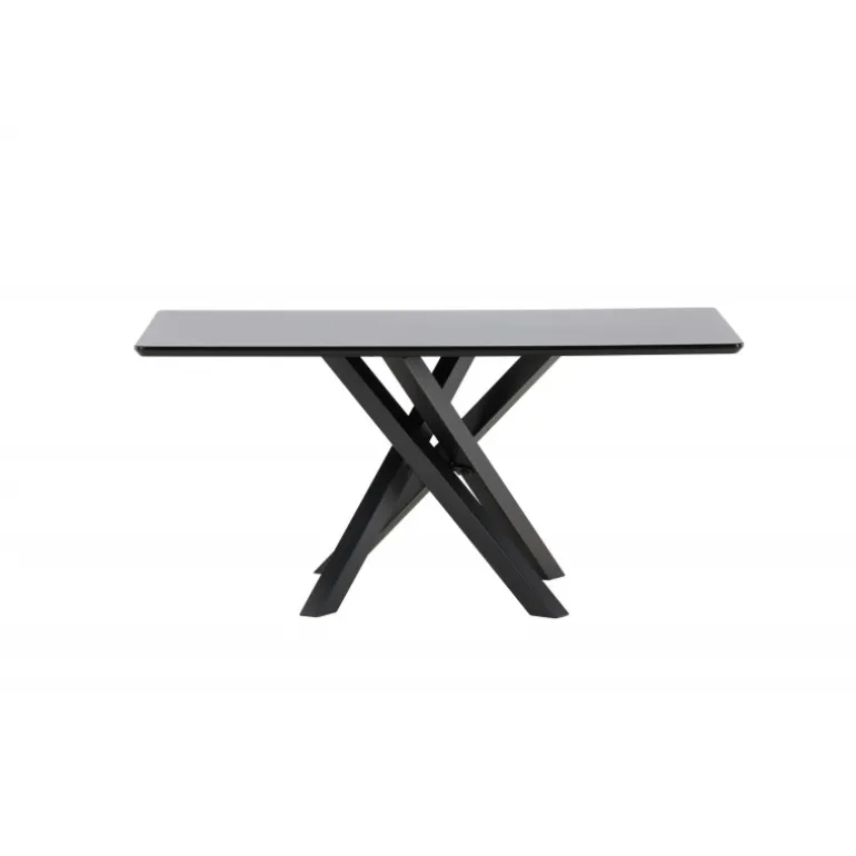 Piazza Sofabord 100x60cm - Sort