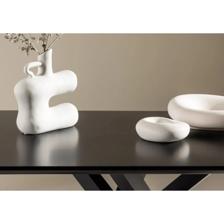 Piazza Sofabord 100x60cm - Sort