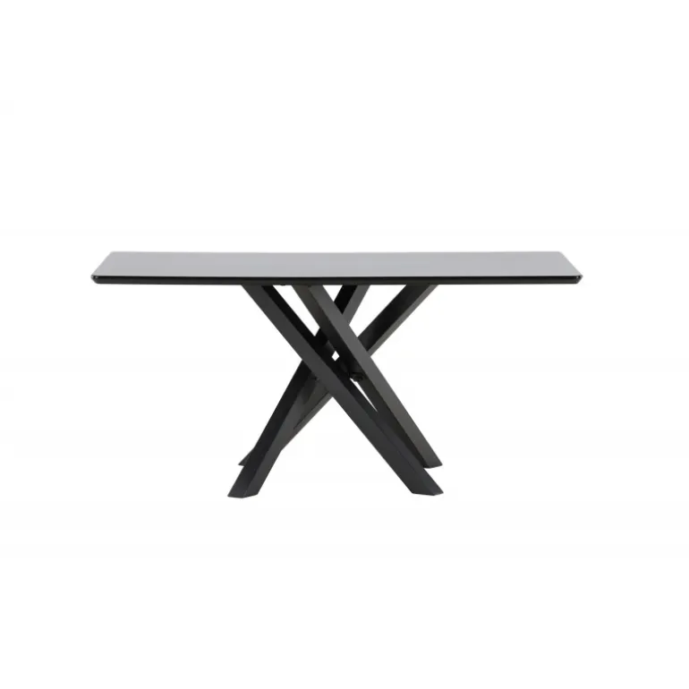 Piazza Sofabord 100x60cm - Sort