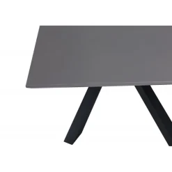 Piazza Spisebord - Sort og Mørkegrå