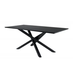 Piazza Spisebord 180cm - Sort