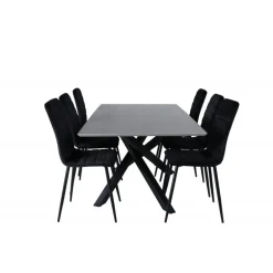 Piazza Spisebordssæt - Sort