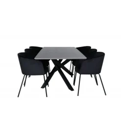 Piazza Spisebordssæt - Sort