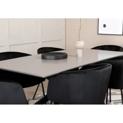 Piazza Spisebordssæt - Sort