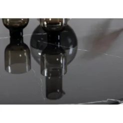 Pillan Ovalt spisebord - Sort