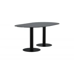Pillan Ovalt spisebord - Sort
