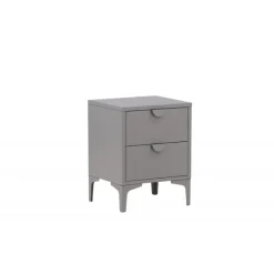 Piring Sengebord - Lysegrå