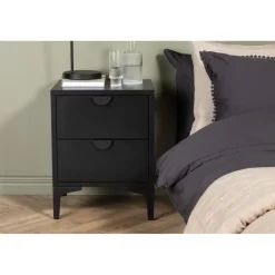 Piring sengebord - Sort