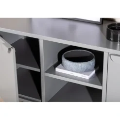 Piring TV-bord - Lysegrå