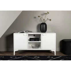 Piring TV-bord- Hvid