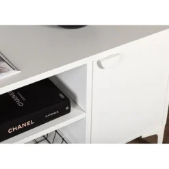 Piring TV-bord- Hvid