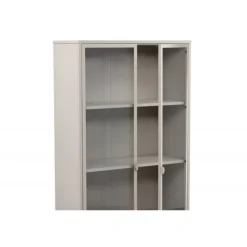 Piring Vitrineskab - Beige