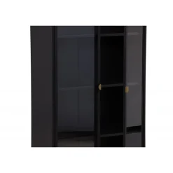 Piring Vitrineskab - Sort