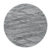 Pisa Rund Shaggy tæppe Boho - Grå