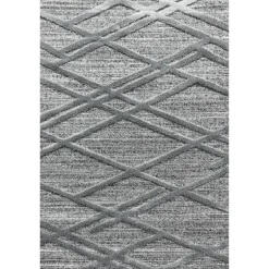 Pisa Shaggy Tæppeløber Boho - Grå