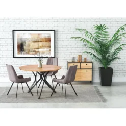 PIXEL 2 bord - gylden eg