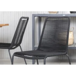 Plankton Loungesæt - Havemøbelsæt - Sort,Natur