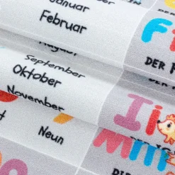 Play Børnetæppe Alfabet - bogstaver - tal - dyr - Grå