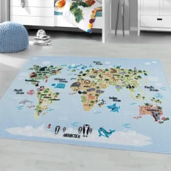 Play Børnetæppe- Blå