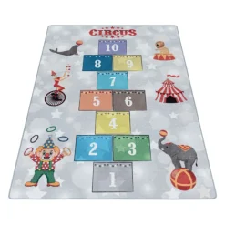 Play Børnetæppe Himmel og Helvede - Grå