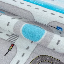 Play Børnetæppe Vejbane - Grå