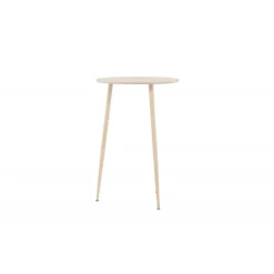 Plaza Barbord Ø70 cm- Hvidvasket