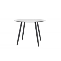 Plaza Rundt spisebord Ø100 - Sort