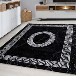 Plus 8009 tæppe - Sort