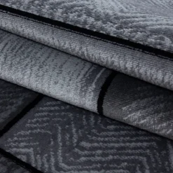 Plus 8007 tæppe - Sort