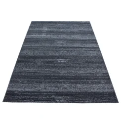 Plus Kortluvet tæppe Ensfarvet - Grå