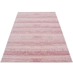 Plus Kortluvet tæppe Ensfarvet - Pink