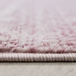 Plus Kortluvet tæppe Ensfarvet - Pink