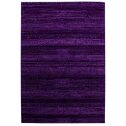 Plus Kortluvet tæppe Ensfarvet - Lilla