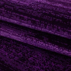 Plus Kortluvet tæppe Ensfarvet - Lilla