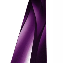 Plus Kortluvet Tæppeløber Bølge - Lilla