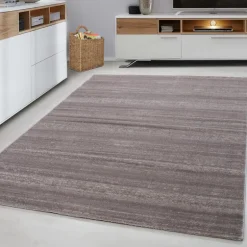 Plus Kortluvet Tæppeløber Ensfarvet - Beige