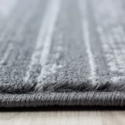 Plus Kortluvet Tæppeløber Ensfarvet - Grå