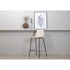 Polar Barstol - Beige og Sort