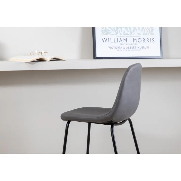 Polar Barstol - Sort og Grå