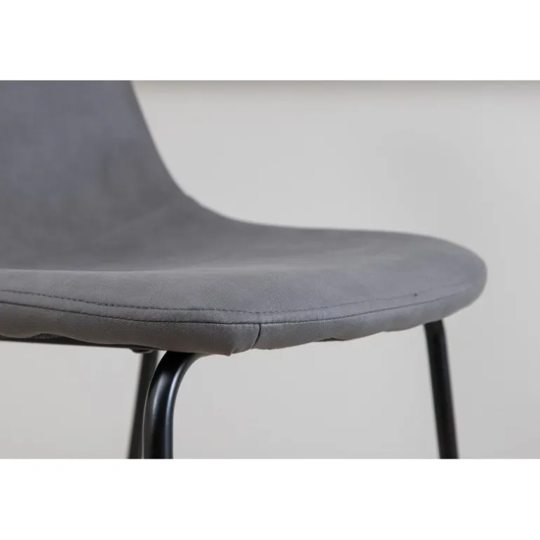 Polar Barstol - Sort og Grå