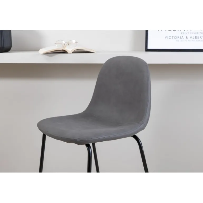 Polar Barstol - Sort og Grå