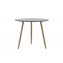 Polar Rundt spisebord - Sort og Natur