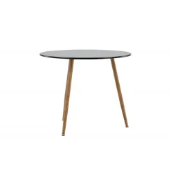 Polar Rundt spisebord - Sort og Natur